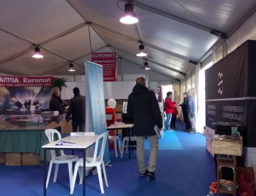 Presentación del Club Empresarios Transfronterizo en la Feria 40 horas de Ripoll